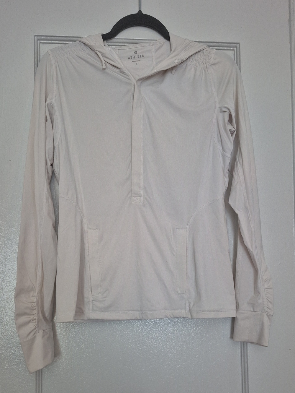 Athleta Solana Hoodie In White